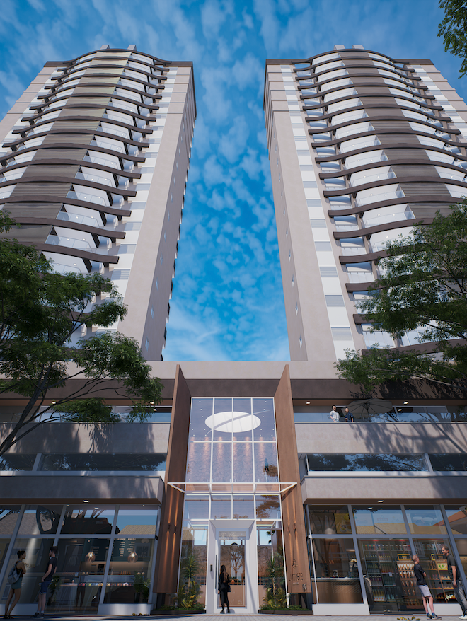 inbase-lumiere-fachada Apartamento Lumiére Residence Clube Maringá (PR) – INBASE