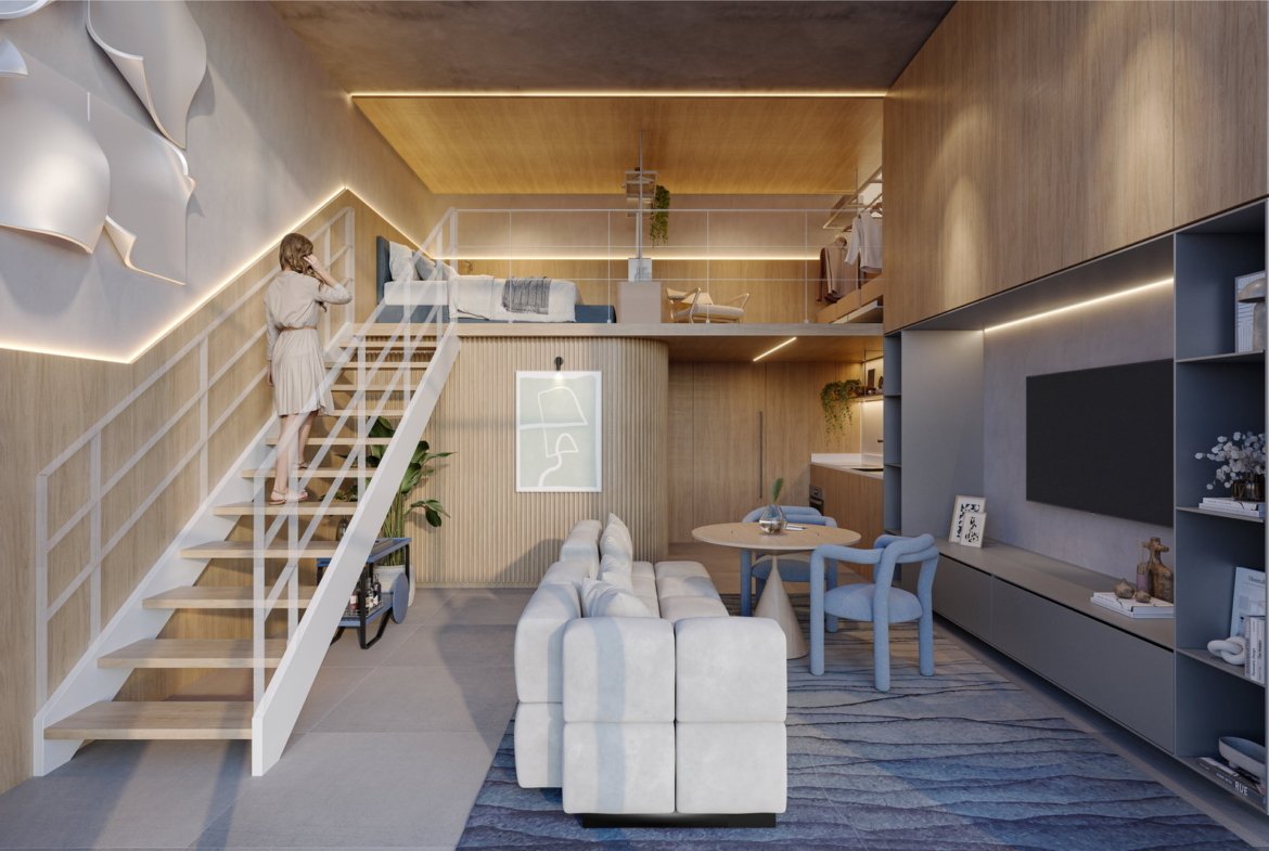 Apartamento Urbi Studios Cidade Aruna Maringá (PR) – PRC