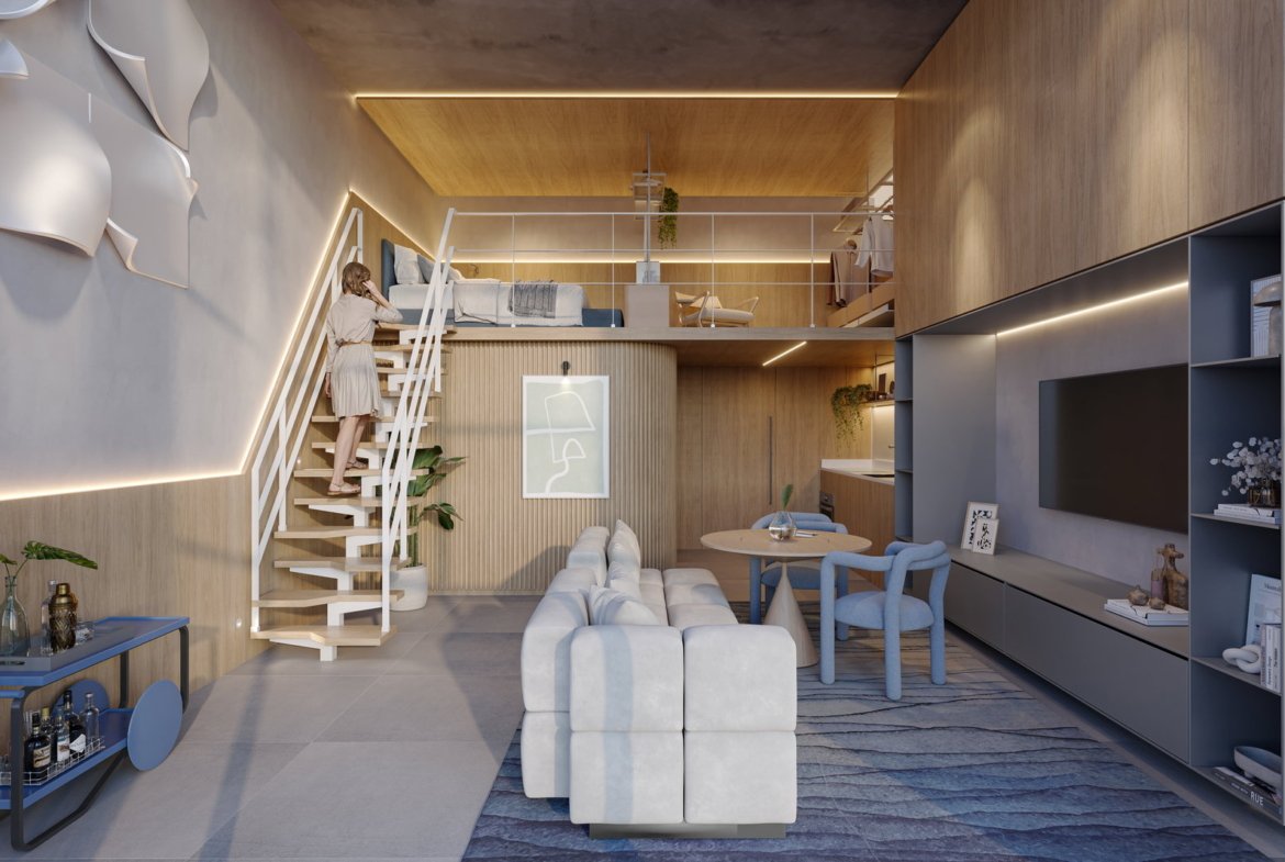 Apartamento Urbi Studios Cidade Aruna Maringá (PR) – PRC