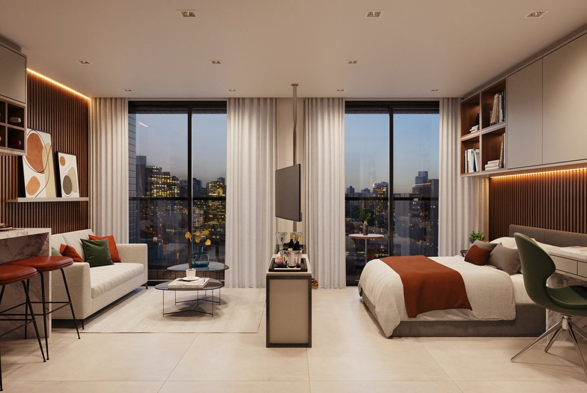 Apartamento Muv Residence Curitiba (PR) – R.GUBERT