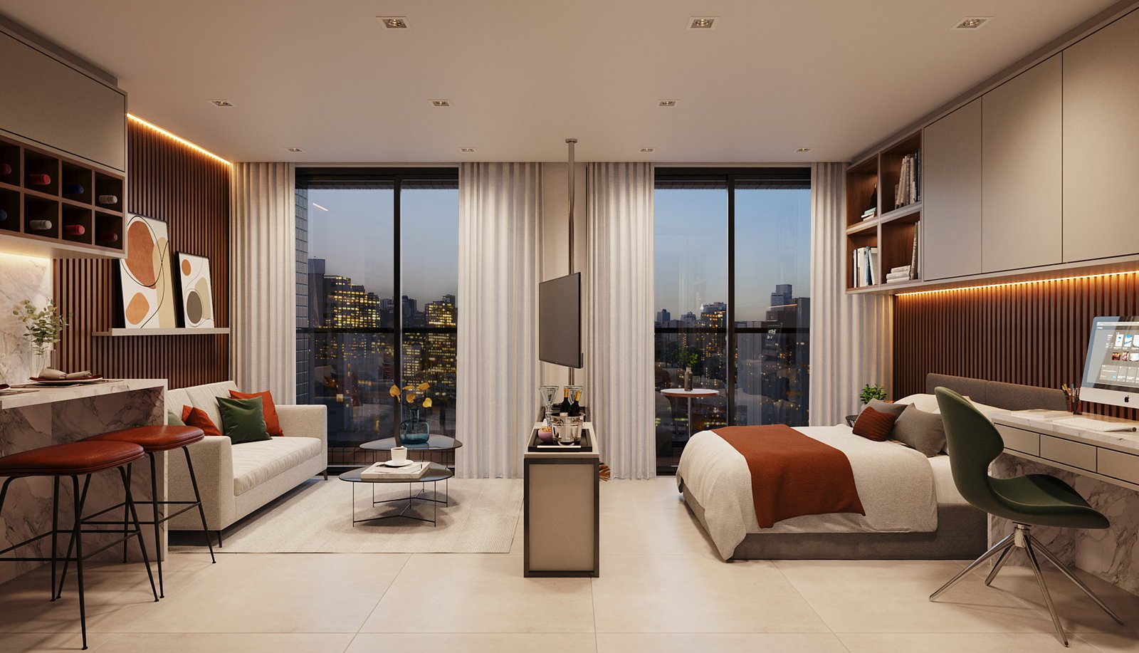 Apartamento Muv Residence Curitiba (PR) – R.GUBERT
