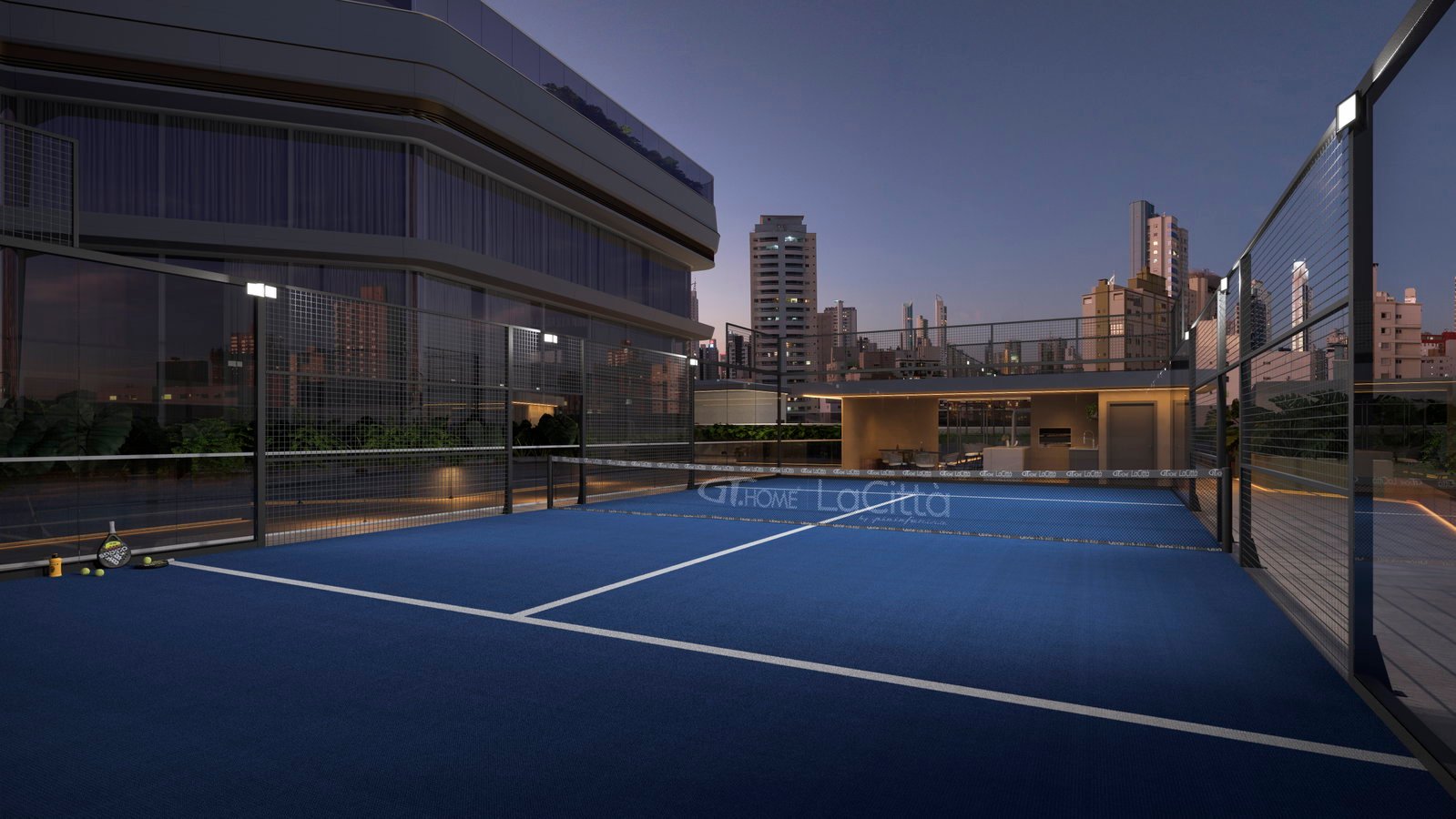 aplat-gt-home-la-citta-quadra-padel-01 Apartamento no La Cittá by Pininfarina em Balneário Camboriú (SC) | GT HOME