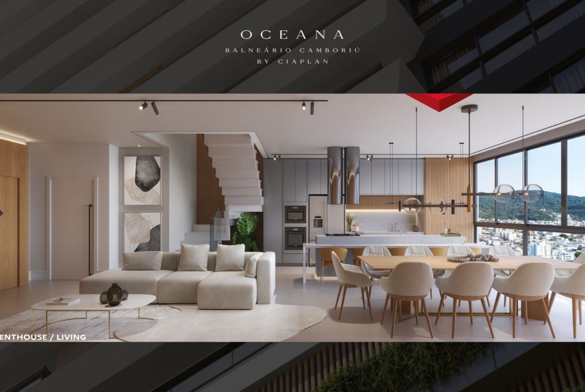 Apartamento no Edifício Oceana Residence em Balneário Camboriú (SC) | CIAPLAN