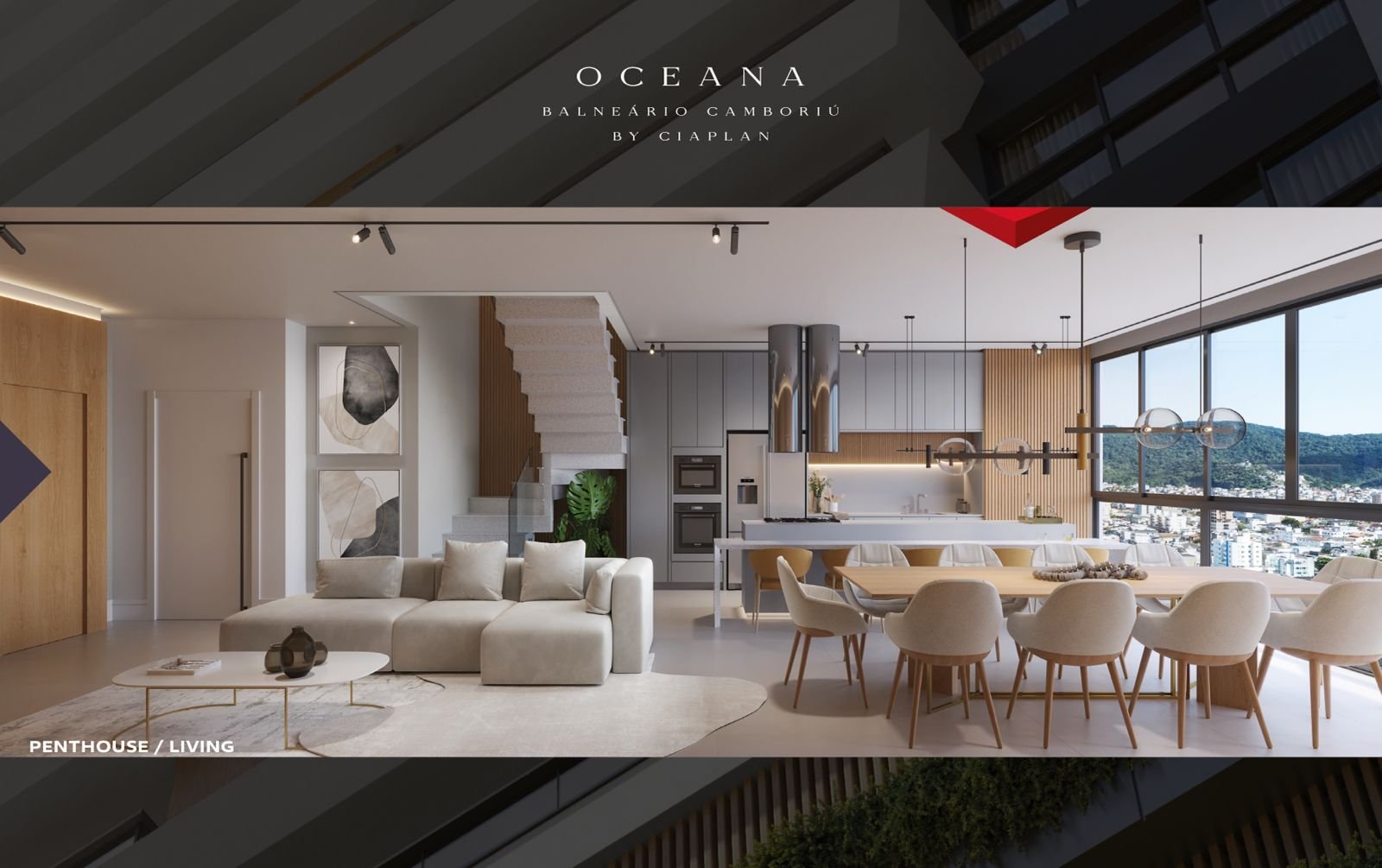 Apartamento no Edifício Oceana Residence em Balneário Camboriú (SC) | CIAPLAN