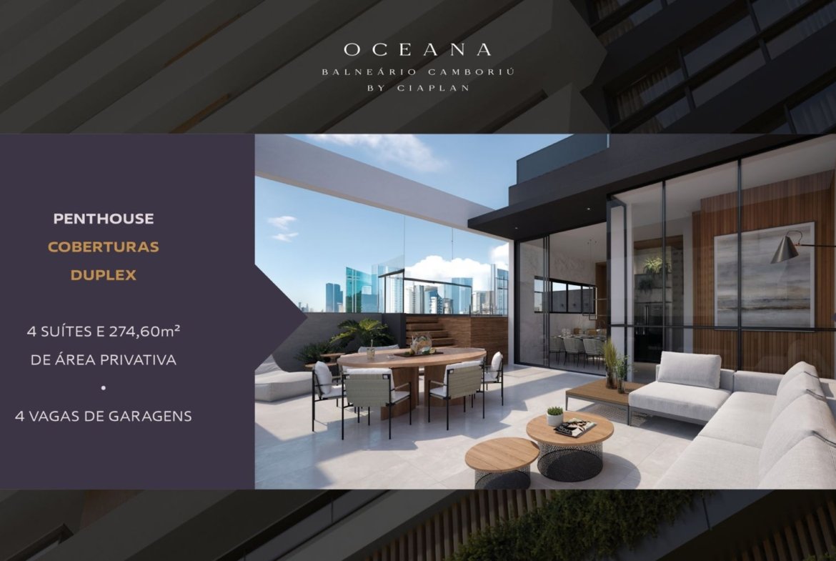 Apartamento no Edifício Oceana Residence em Balneário Camboriú (SC) | CIAPLAN