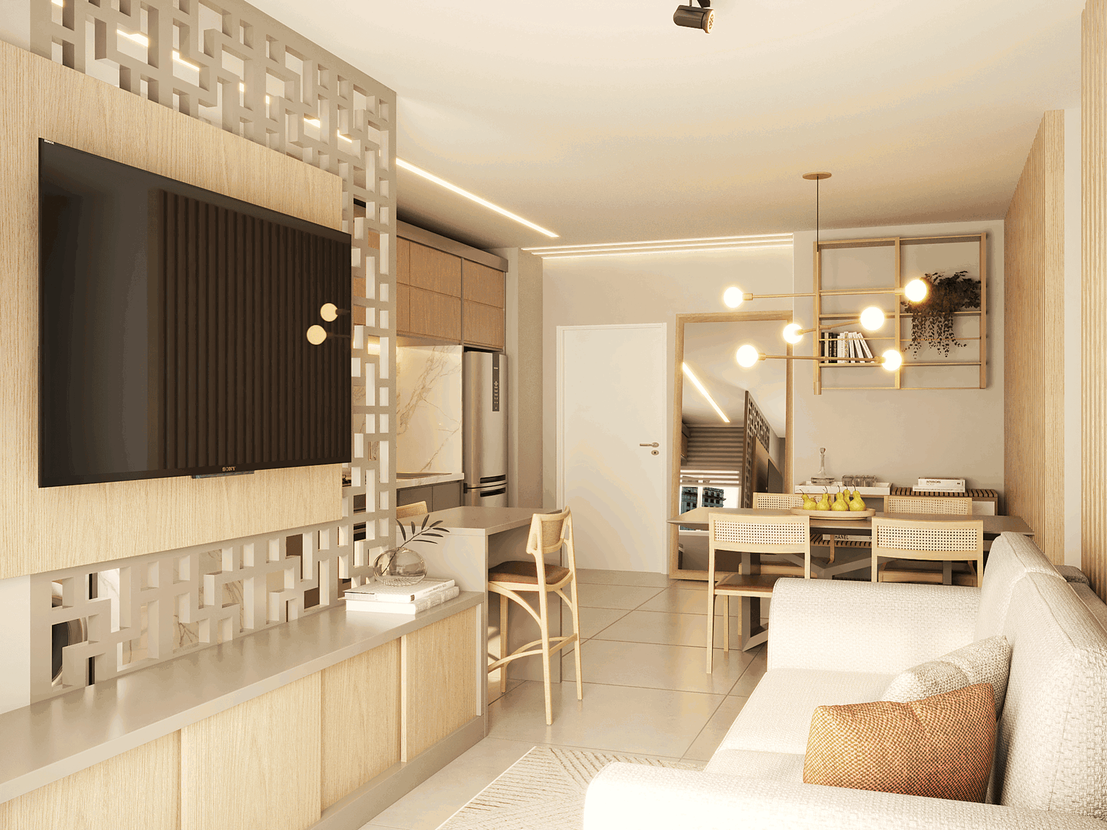 clh-montefiore-living-01 Apartamento no Montefiore Residencial em Balneário Camboriú (SC) | CLH