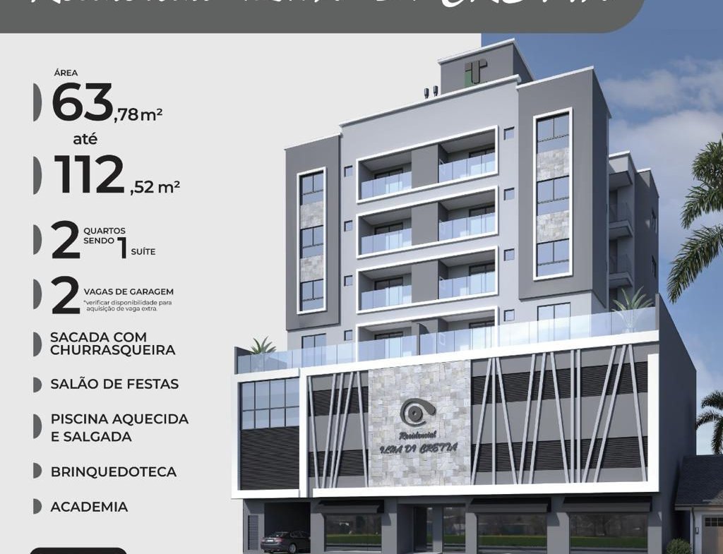 Apartamento no Residencial Ilha di Cretta em Balneário Camboriú (SC) | CRETA