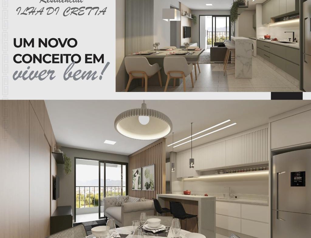 Apartamento no Residencial Ilha di Cretta em Balneário Camboriú (SC) | CRETA