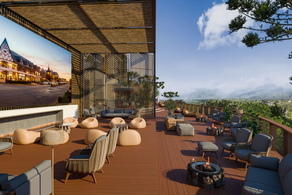 Apartamento no Mountain em Gramado (RS) | DIAMOND