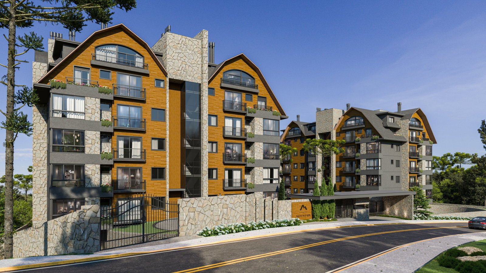 Apartamento no Mountain em Gramado (RS) | DIAMOND