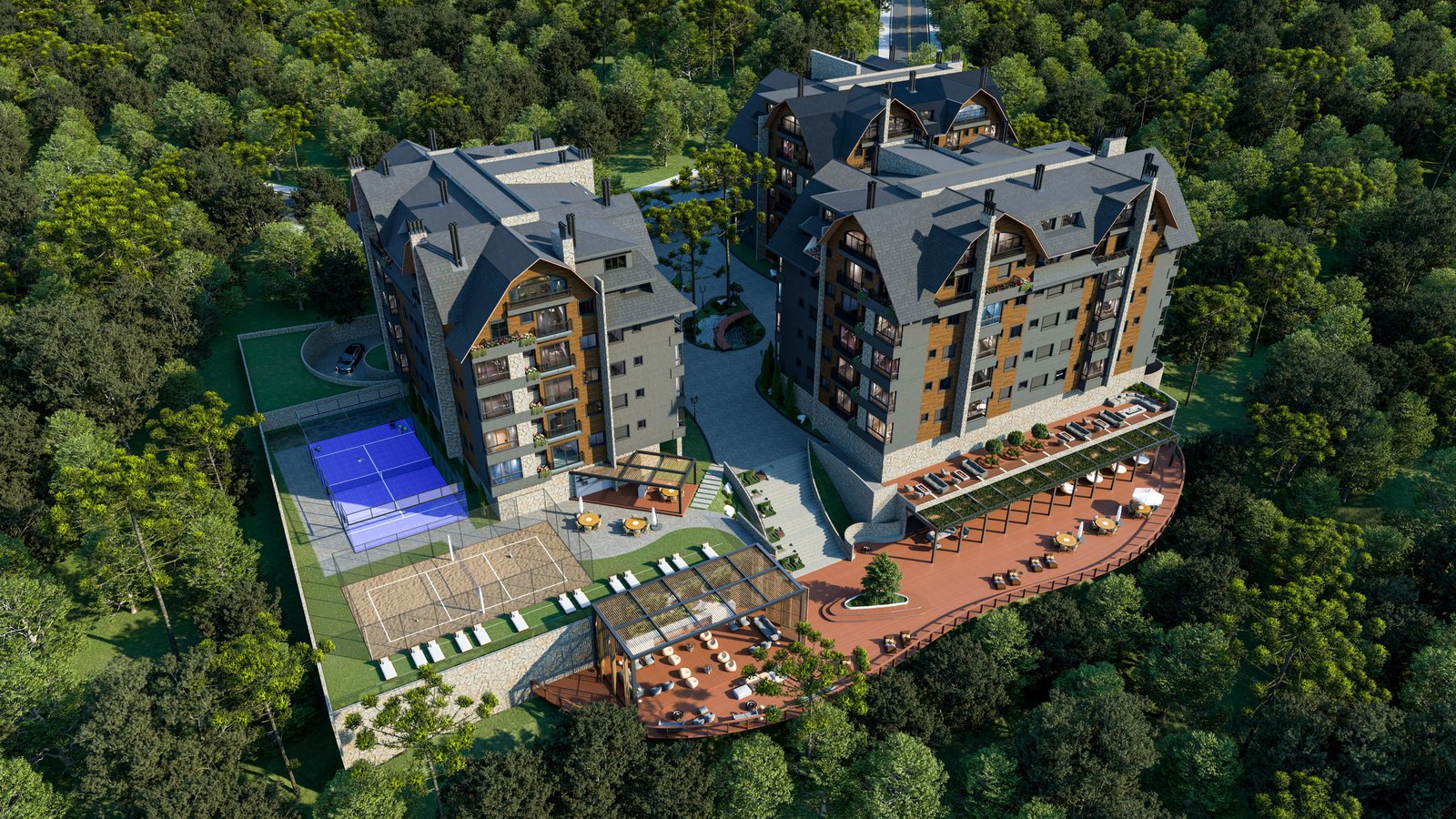 Apartamento no Mountain em Gramado (RS) | DIAMOND