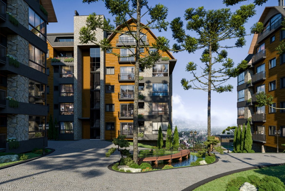 Apartamento no Mountain em Gramado (RS) | DIAMOND