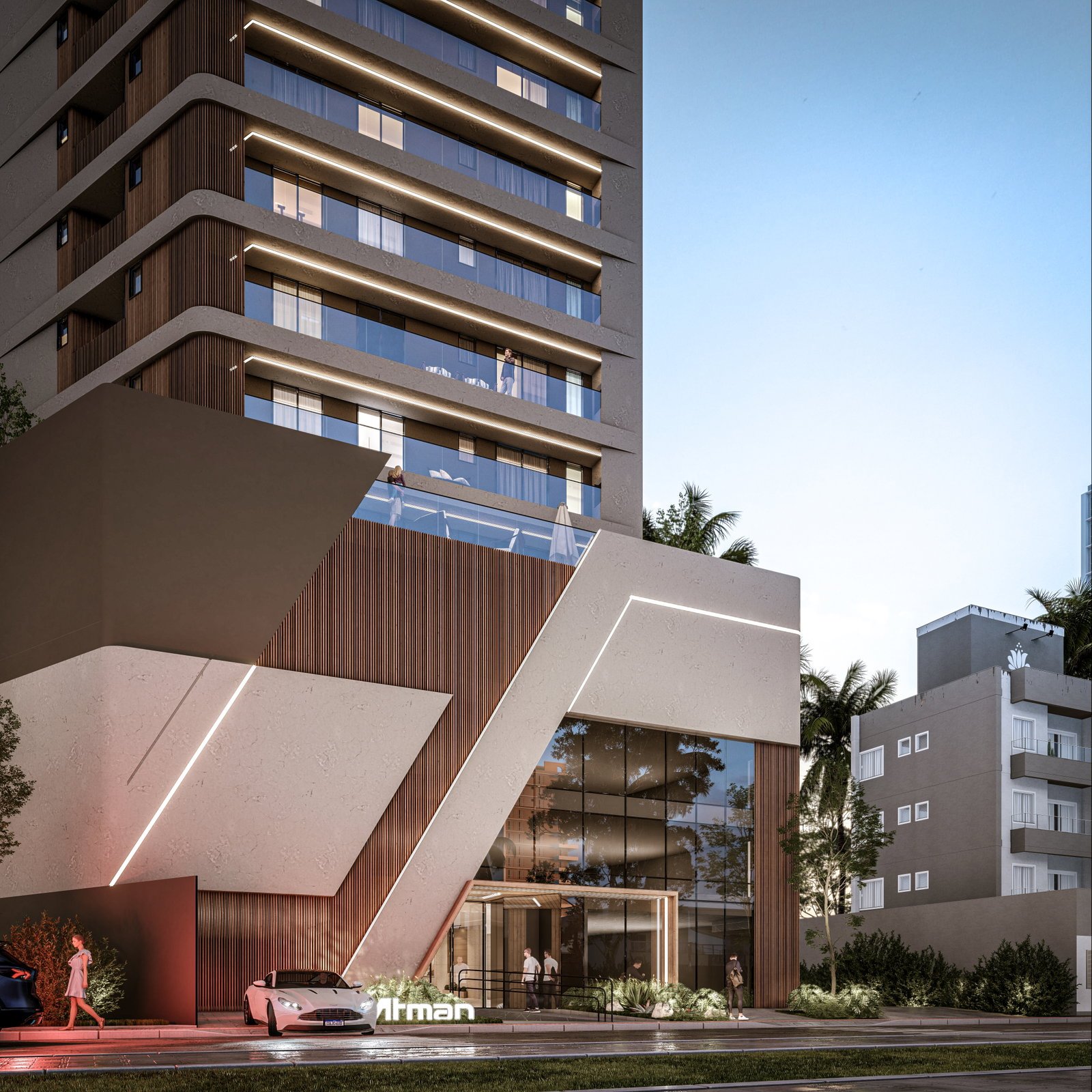 enobra-atman-fachada-08 Apartamento no Atman Residencial em Itajaí (SC) | ENOBRA