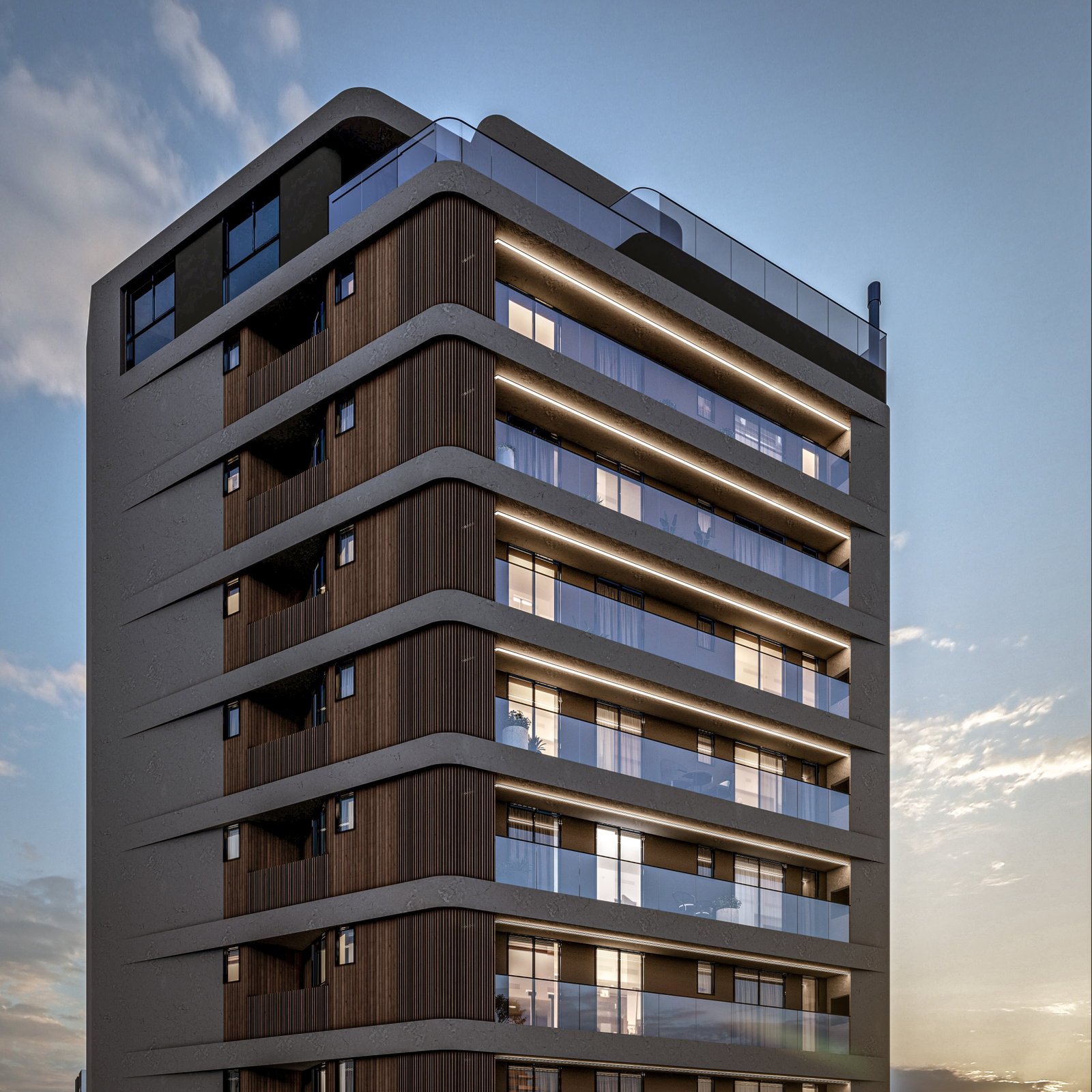 enobra-atman-fachada-09 Apartamento no Atman Residencial em Itajaí (SC) | ENOBRA