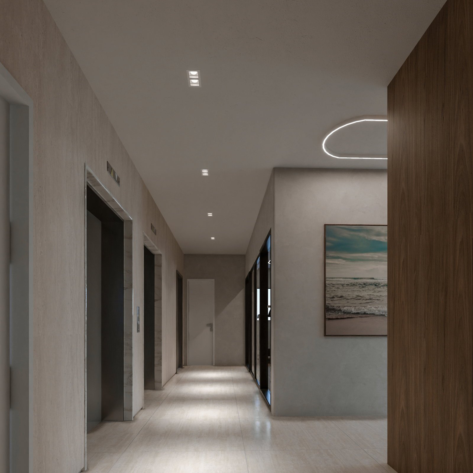 enobra-atman-hall-05 Apartamento no Atman Residencial em Itajaí (SC) | ENOBRA