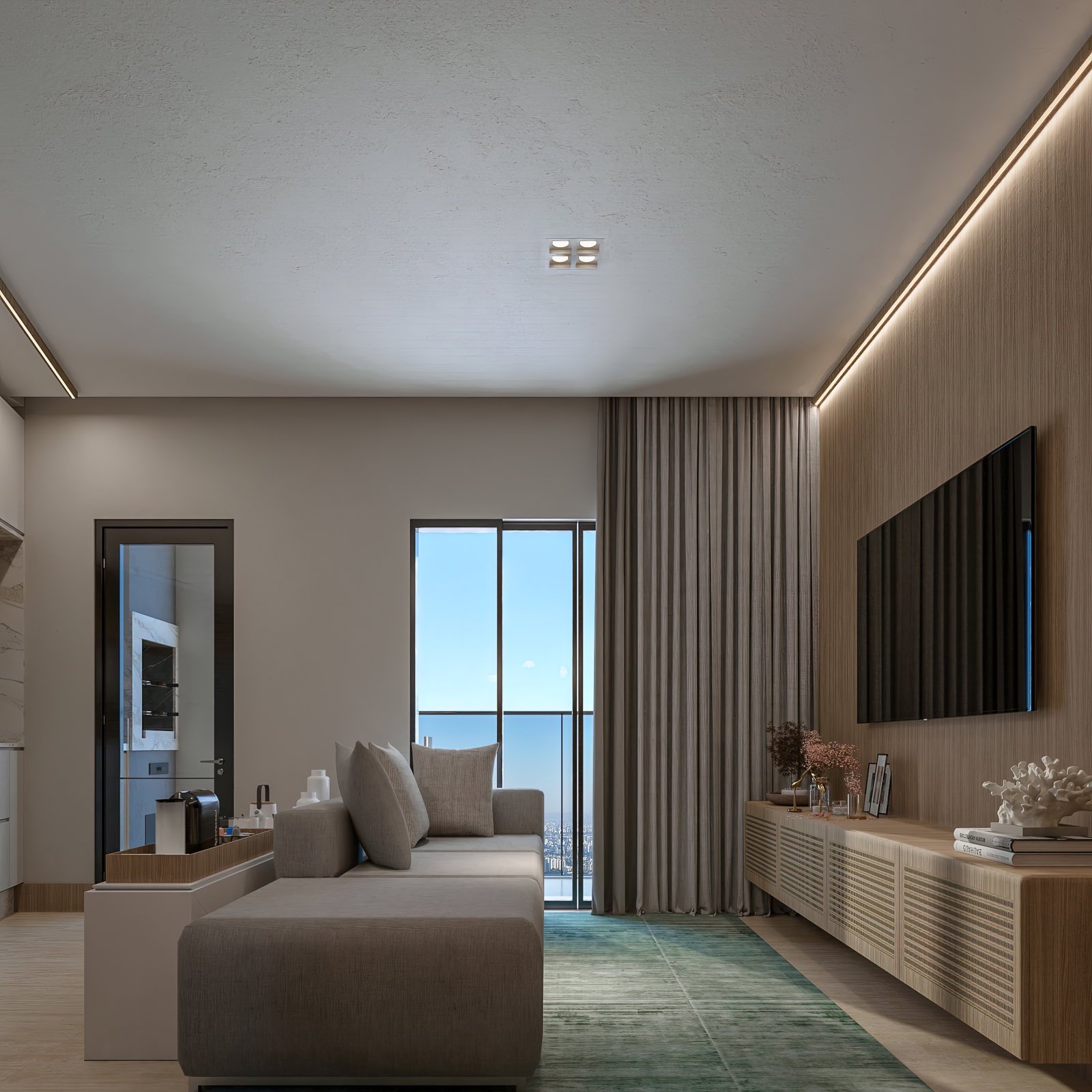 enobra-atman-living-02 Apartamento no Atman Residencial em Itajaí (SC) | ENOBRA