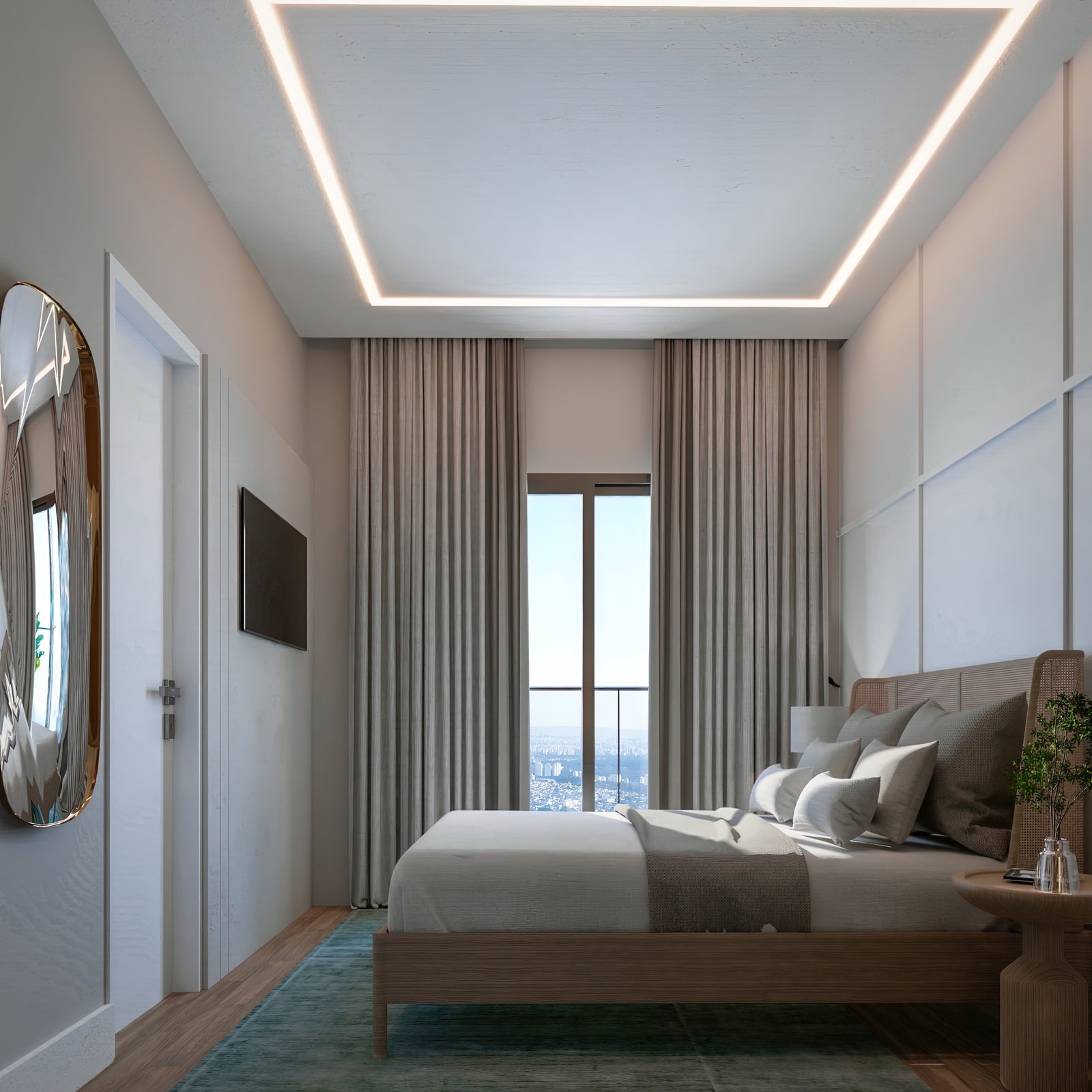 enobra-atman-suite-05 Apartamento no Atman Residencial em Itajaí (SC) | ENOBRA
