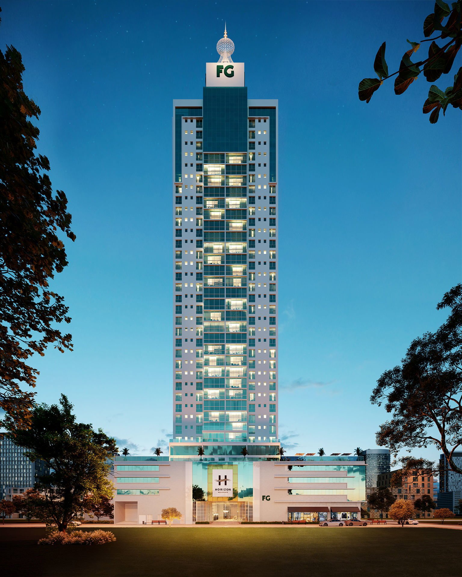 fg-horizon-fachada-03 Apartamento Horizon Residence Balneário Camboriú (SC) – FG