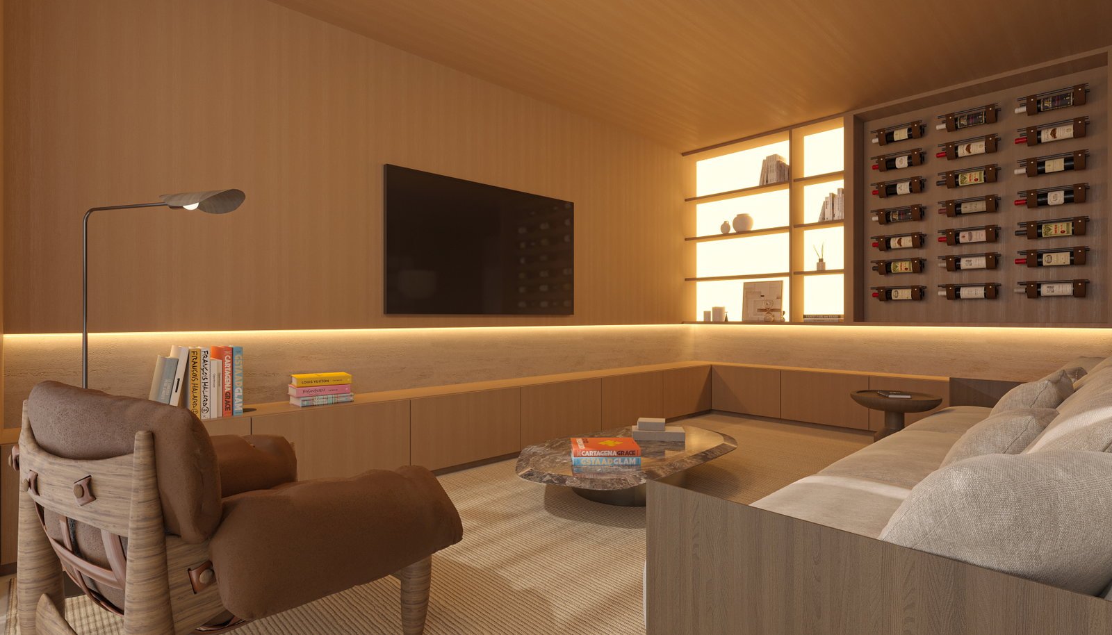 gard-serenite-living-01 Apartamento Sérénité Residence Balneário Camboriú (SC) – GARD