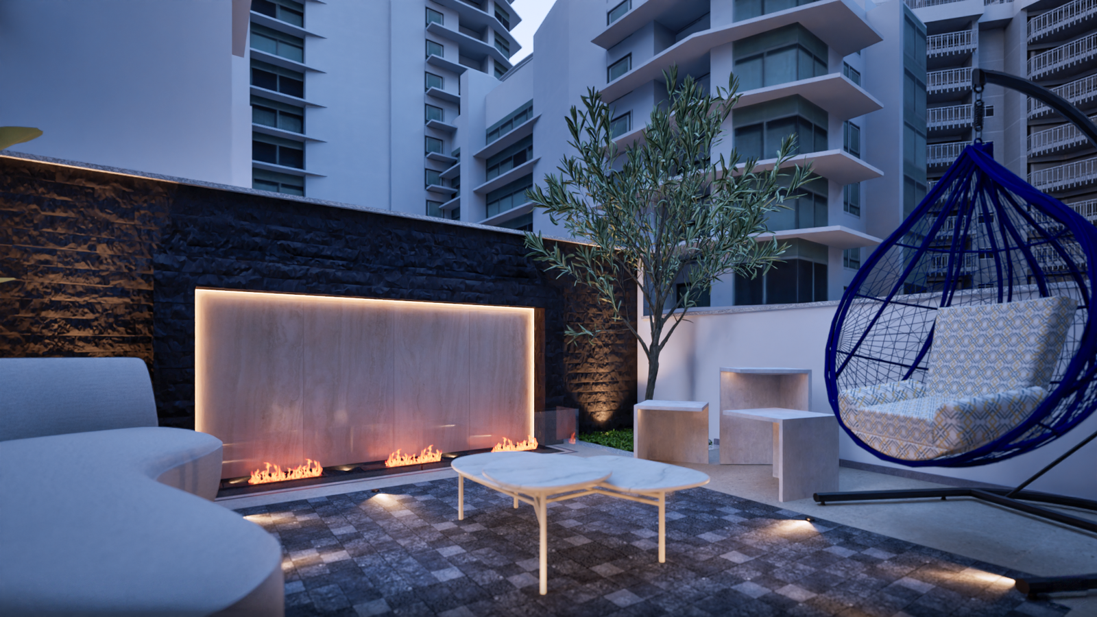 hpio-harmonie-fireplace-02 Apartamento no Harmonie Residence em Balneário Camboriú (SC) | HPIO