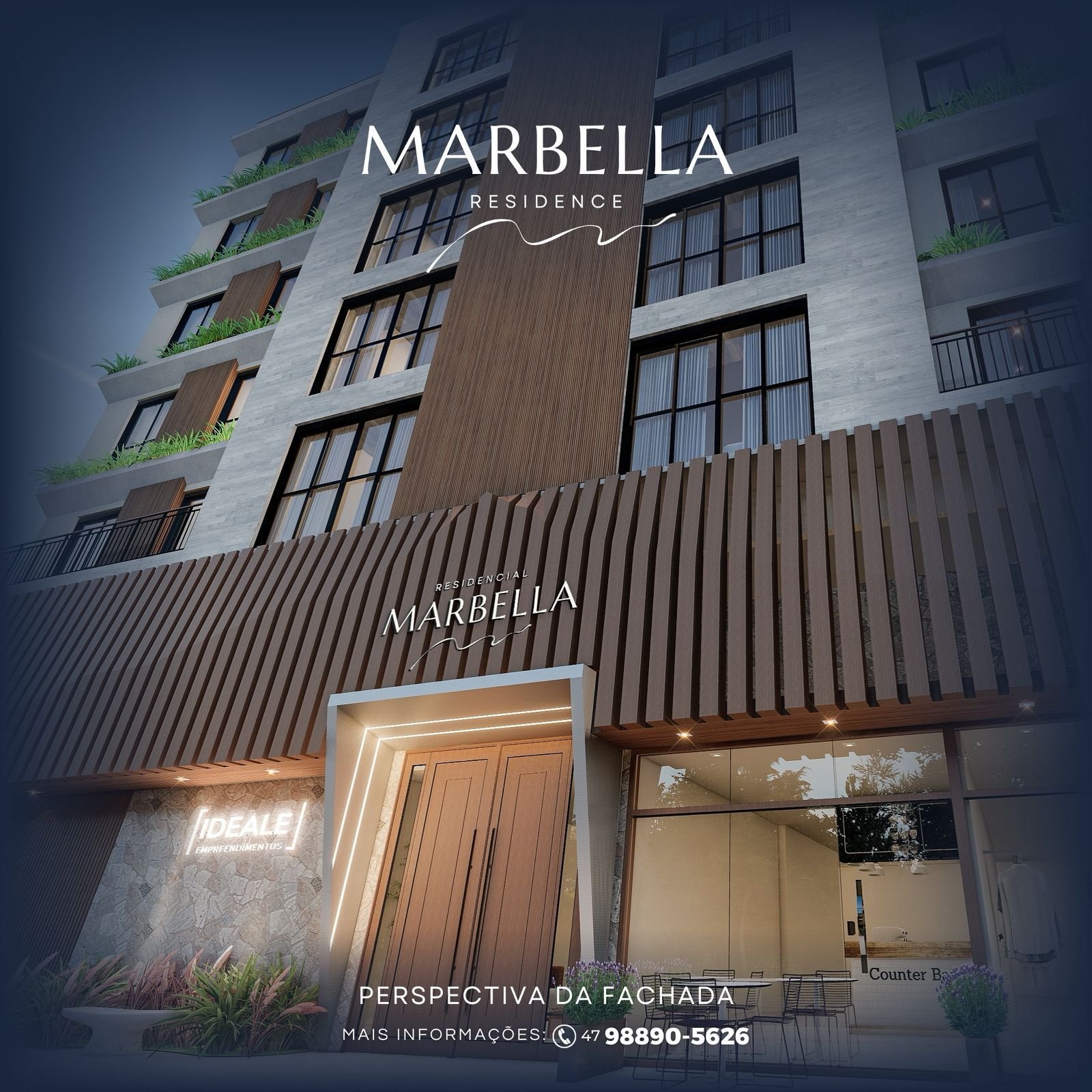 ideale-marbella-fachada-06 Apartamento no Marbella Residence em Balneário Camboriú (SC) | IDEALE