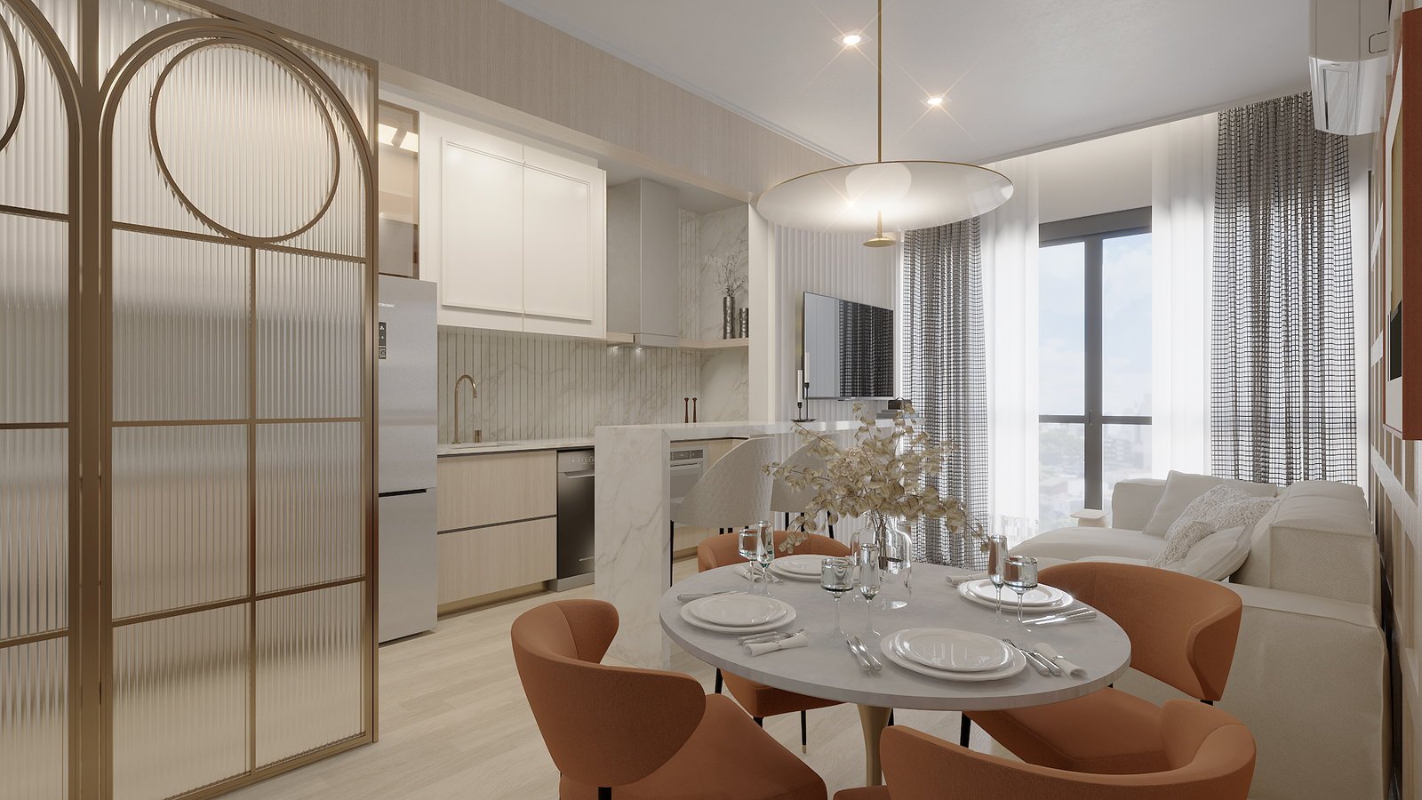 ideale-marbella-living-01 Apartamento no Marbella Residence em Balneário Camboriú (SC) | IDEALE