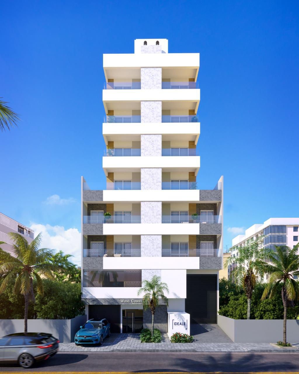 ideale-west-coast-fachada-01 Apartamento no West Coast Residence em Camboriú (SC) | IDEALE