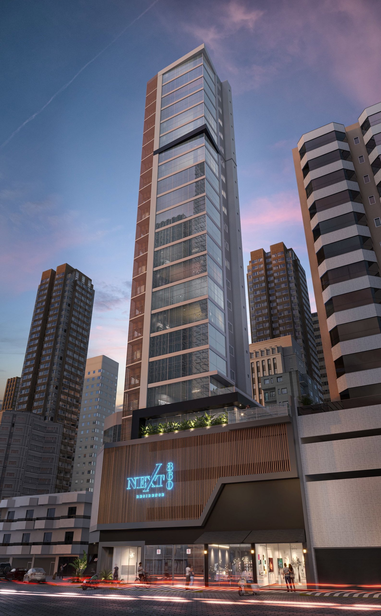 kimber-next-360-fachada-01 Apartamento no Next 360 Residence em Balneário Camboriú (SC) | KIMBER