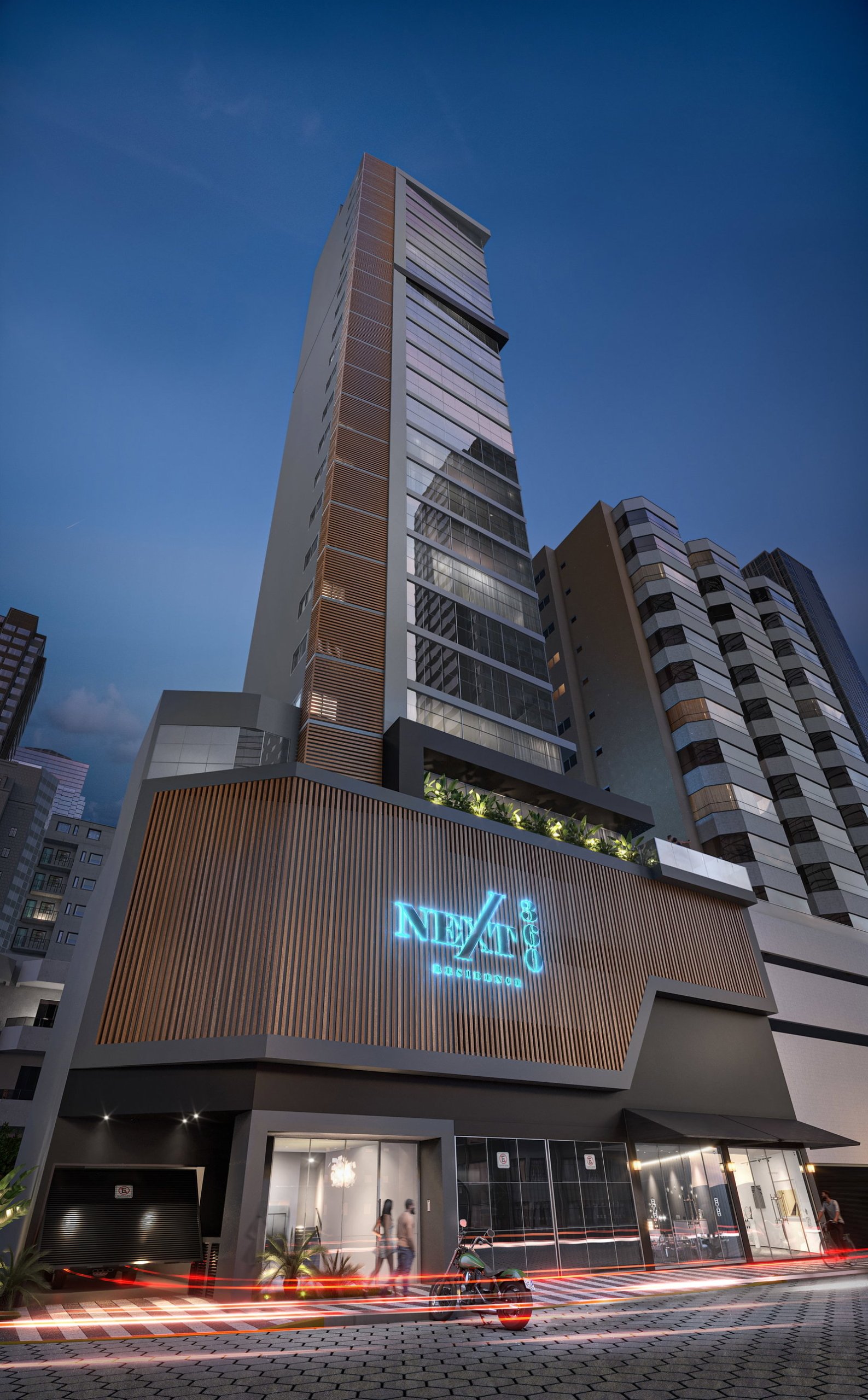 kimber-next-360-fachada-02 Apartamento no Next 360 Residence em Balneário Camboriú (SC) | KIMBER