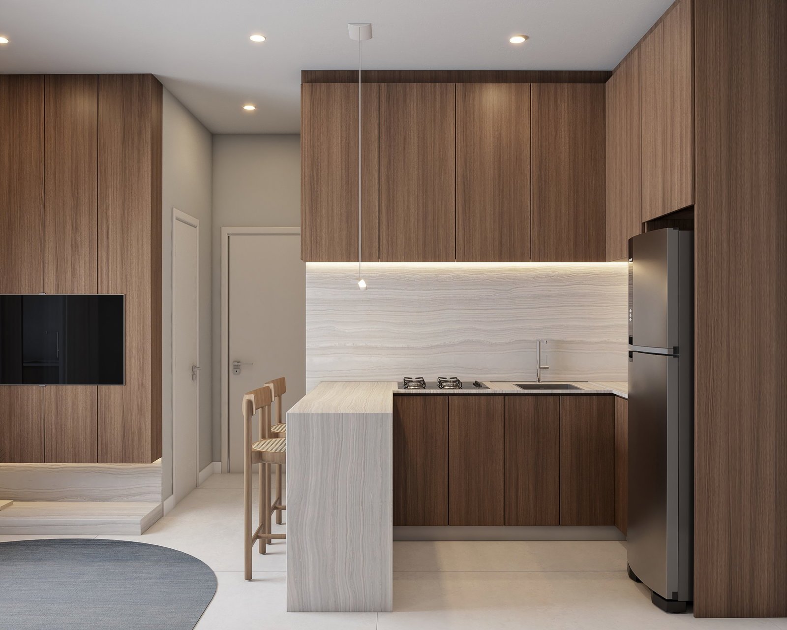 lombarda-paramount-cozinha-01 Apartamento no Paramount 116 em Itajaí (SC) | LOMBARDA