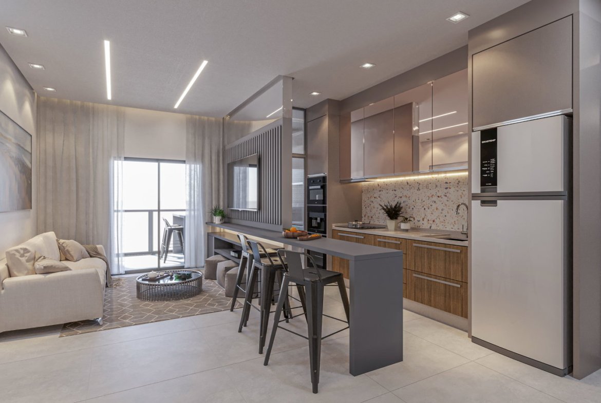 Apartamento no Manu Bay Residence em Itajaí Camboriú (SC) | MACON