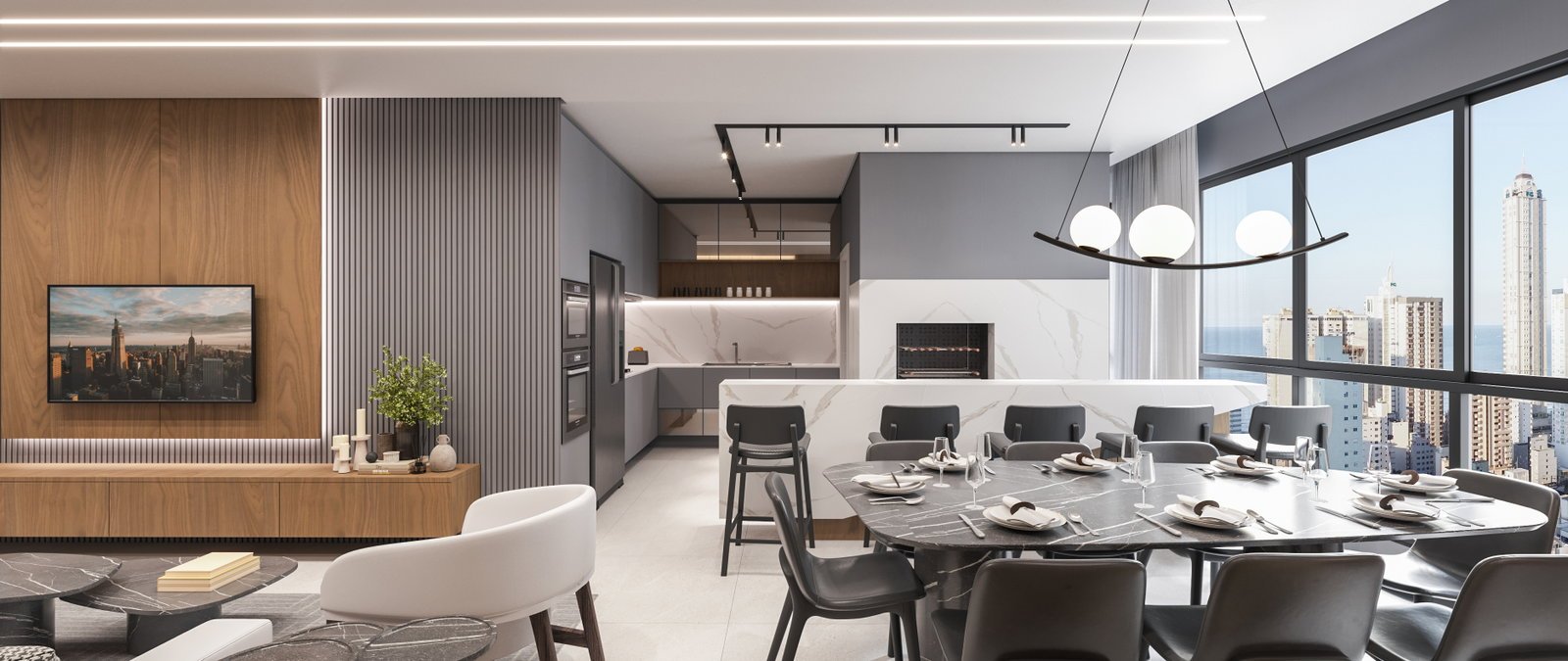 Apartamento no Newport Beach em Balneário Camboriú (SC) | MACON
