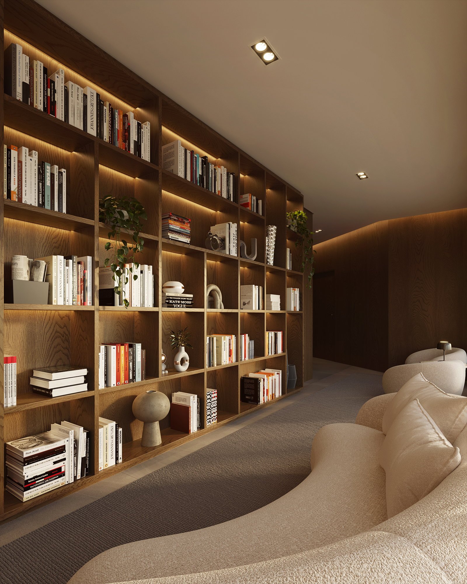 mondo-toscano-biblioteca-01 Apartamento Toscano Residence Balneário Camboriú (SC) – MONDO