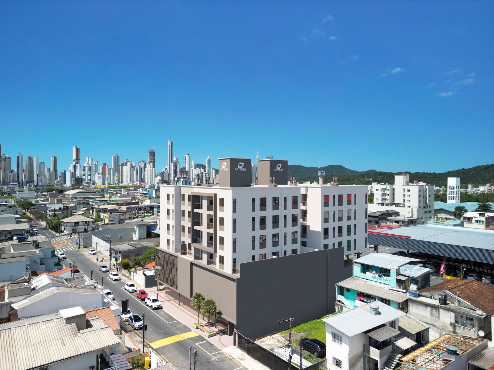 optima-otelo-fachada-04 Apartamento Otelo Residence em Balneário Camboriú (SC) | OPTIMA