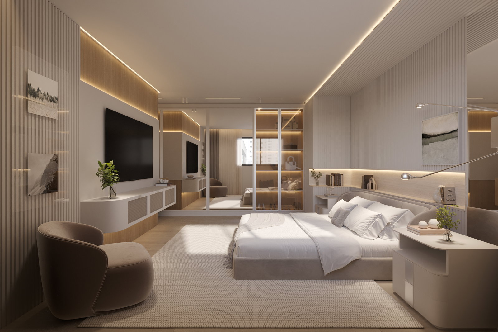 orla-salinas-suite-01 Apartamento Las Salinas Residence em Balneário Camboriú (SC) | ORLA
