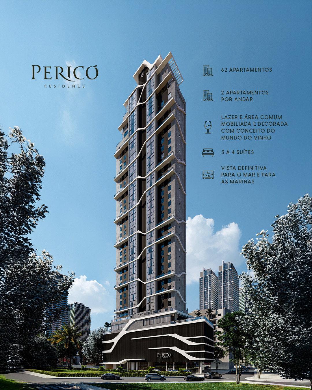 Apartamento Pericó Residence em Balneário Camboriú (SC) | PIONEIRA
