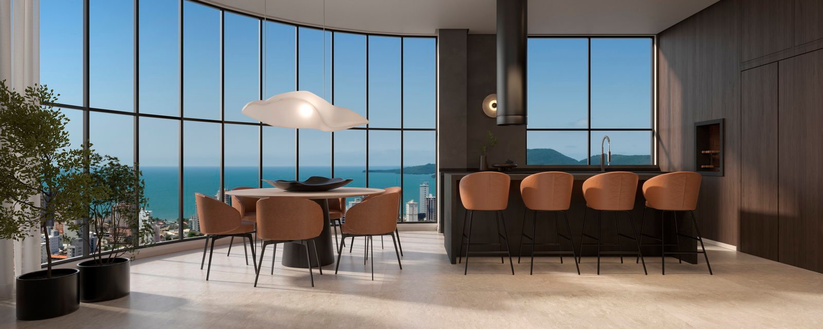 portohaus-dubail-mall-living-02 Apartamento no Dubai Mall em Porto Belo (SC) | PORTOHAUS