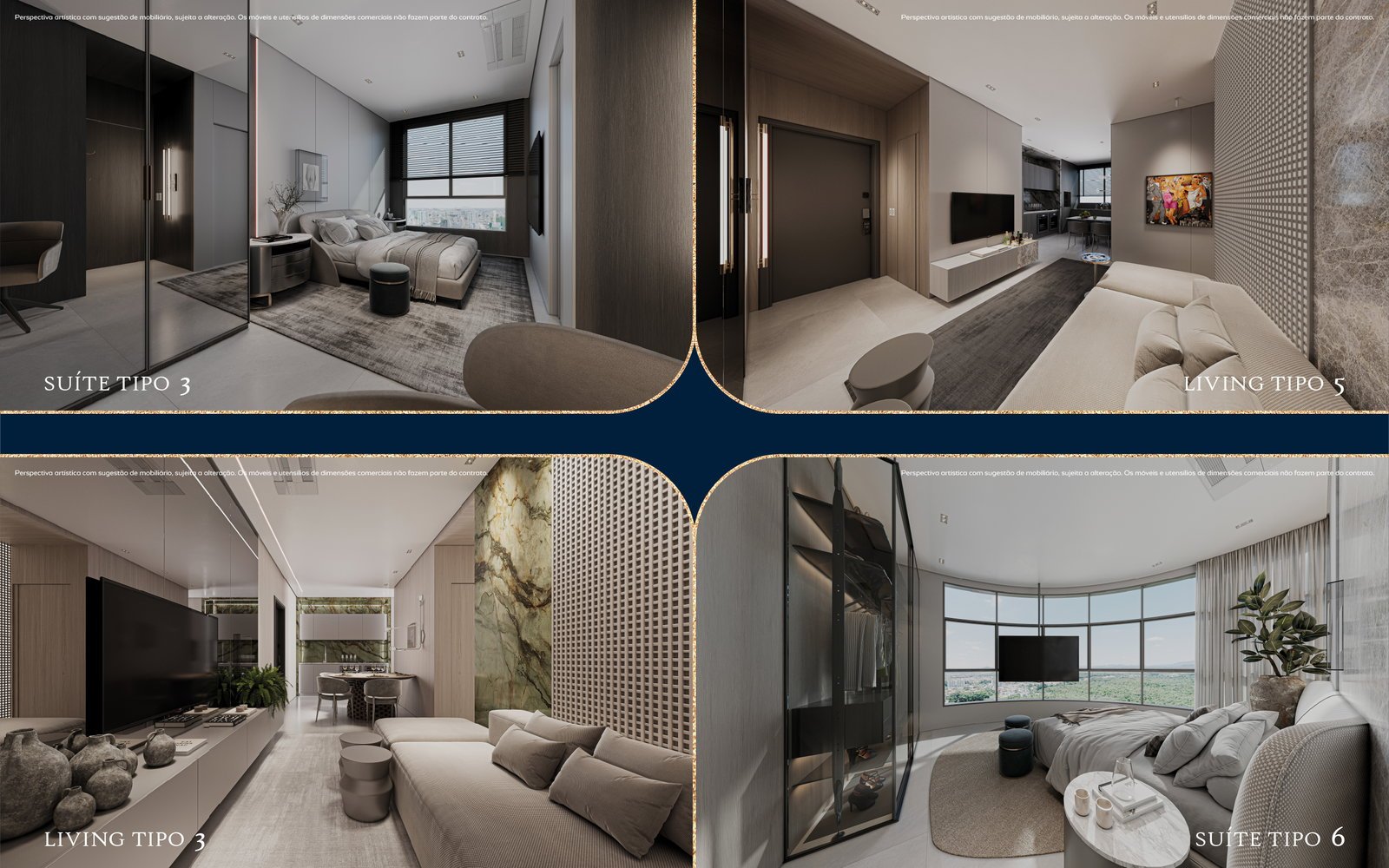 portohaus-dubail-mall-suite-02 Apartamento no Dubai Mall em Porto Belo (SC) | PORTOHAUS