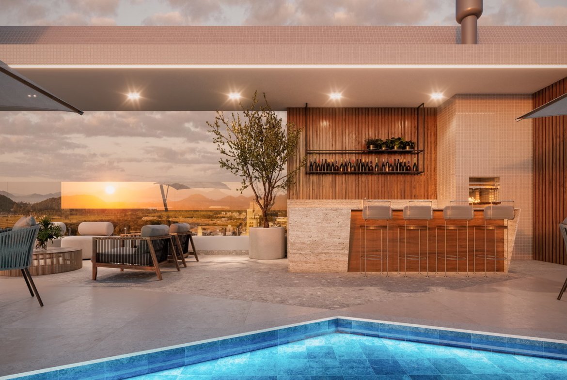 Apartamento no Blanc Residence em Porto Belo (SC) | REVÊ