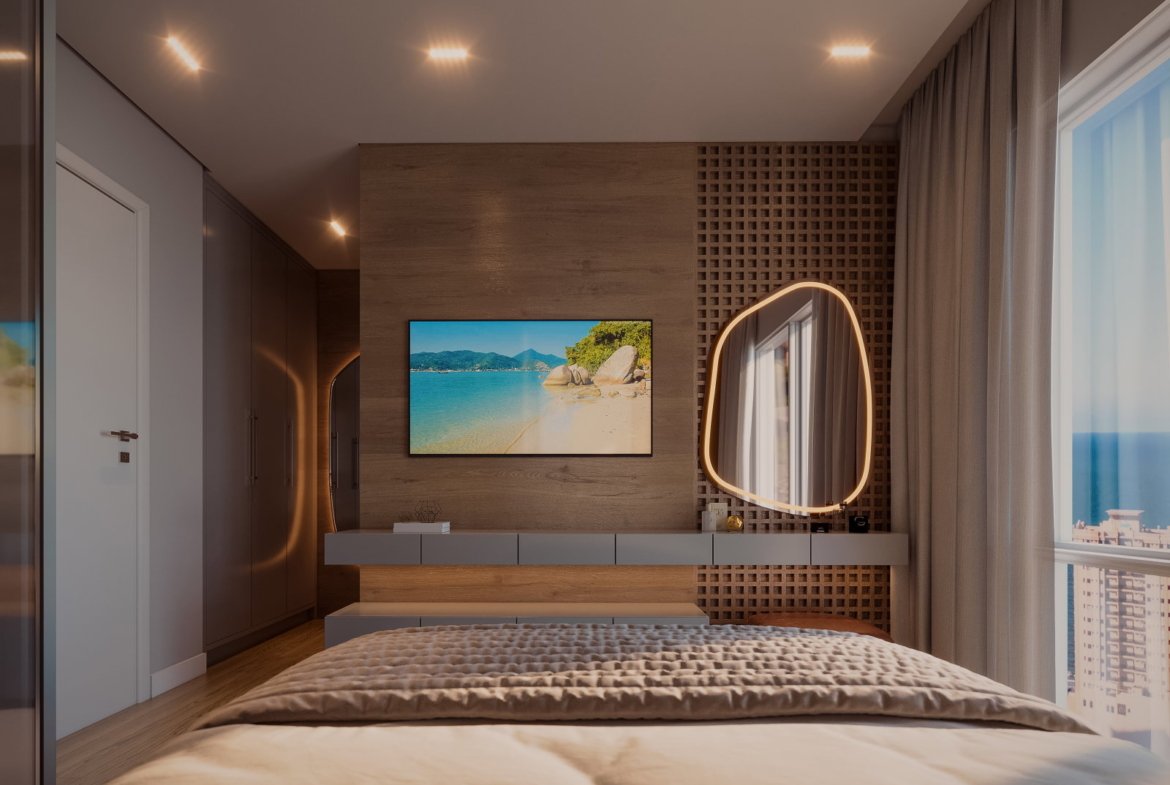 Apartamento no Blanc Residence em Porto Belo (SC) | REVÊ