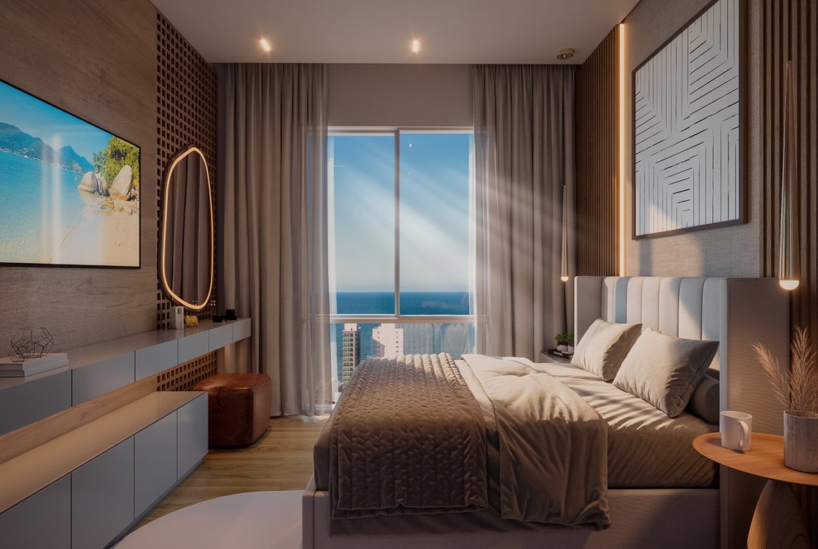 Apartamento no Blanc Residence em Porto Belo (SC) | REVÊ