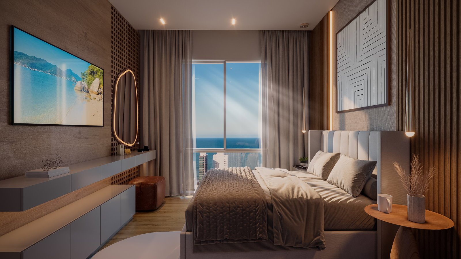 reve-blanc-suite-02 Apartamento no Blanc Residence em Porto Belo (SC) | REVÊ