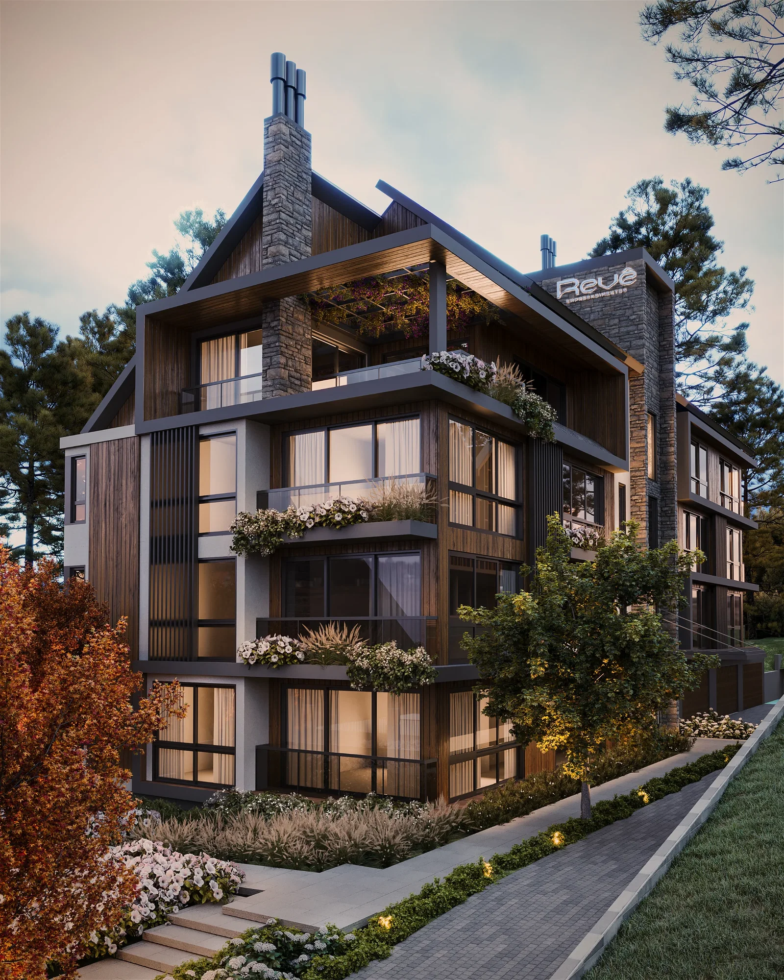 Apartamento no Courchevel Residence em Gramado (RS) | REVÊ