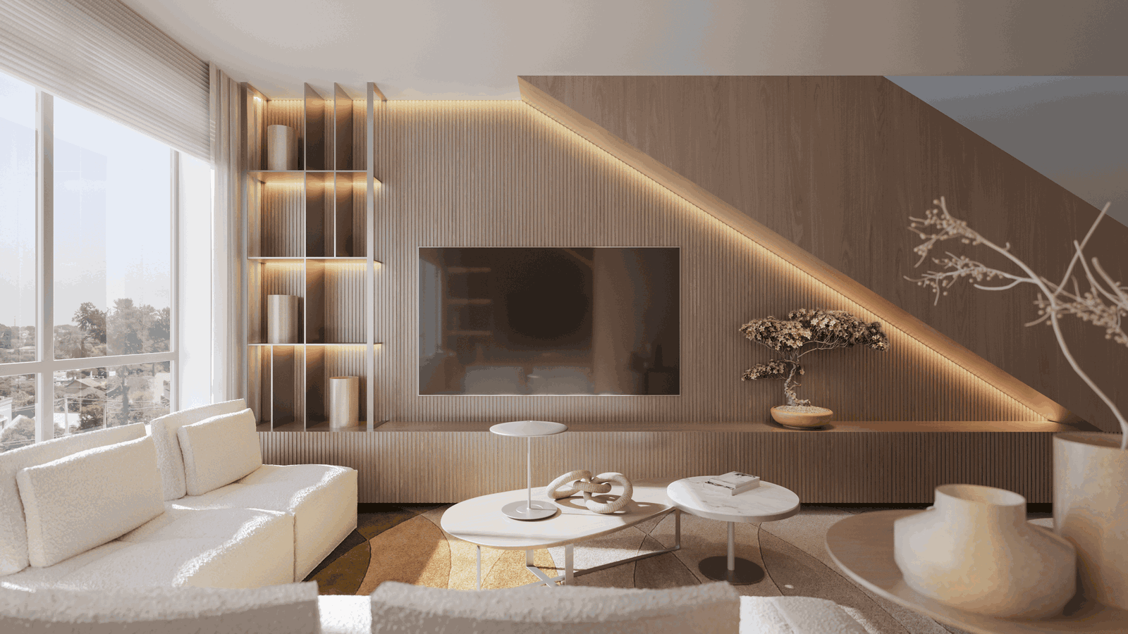 rzilli-aura-living-01 Apartamento no Aura Residencial em Curitiba (PR) | RZILLI