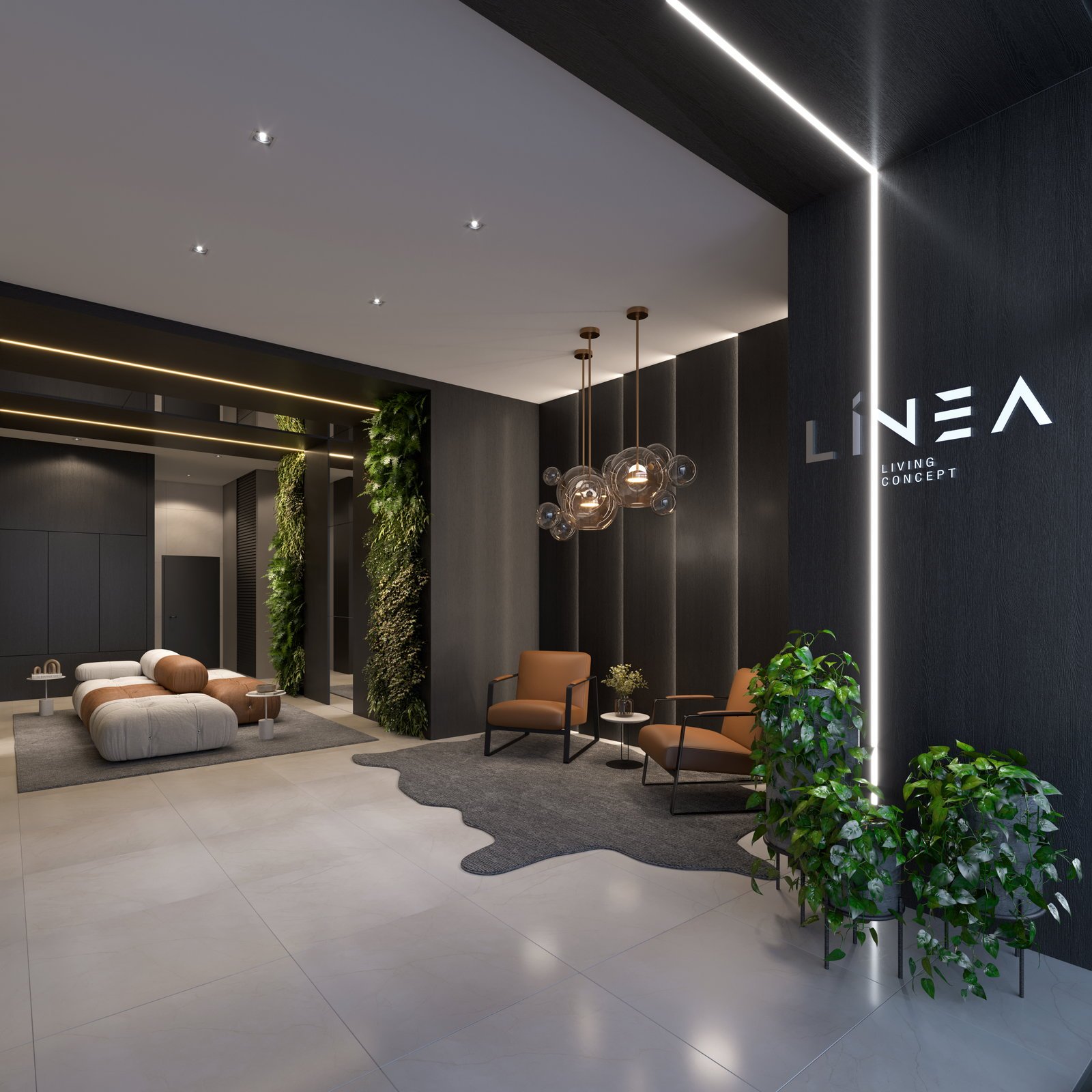 rzilli-linea-hall-01 Apartamento no Línea Living Concept em Balneário Camboriú (SC) | RZILLI