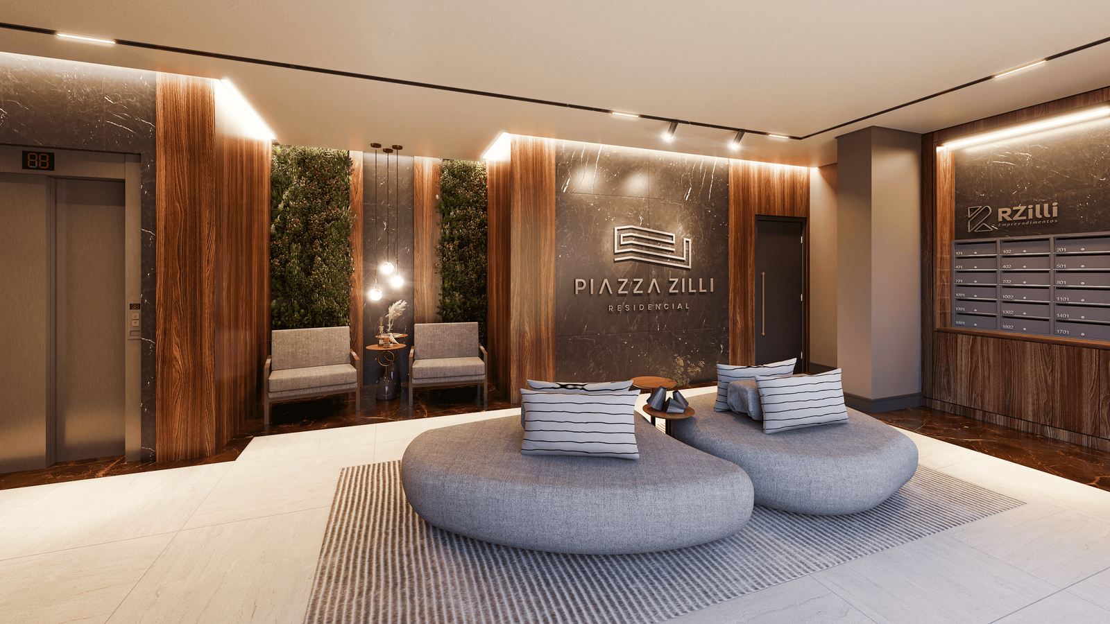 rzilli-piazza-zilli-hall-01 Apartamento no Piazza Zilli Residence em Itapema (SC) | RZILLI
