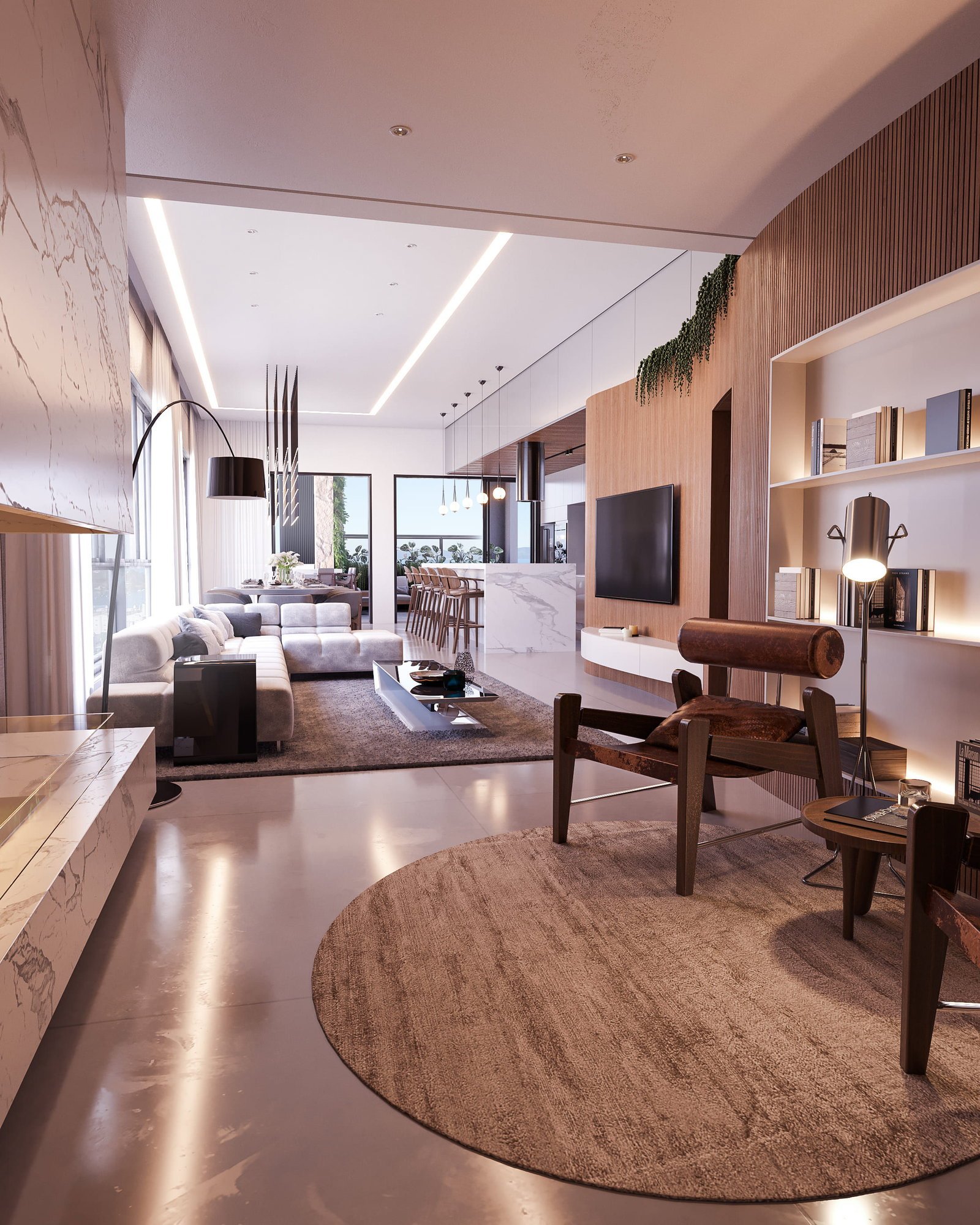 rzilli-piazza-zilli-living-05 Apartamento no Piazza Zilli Residence em Itapema (SC) | RZILLI