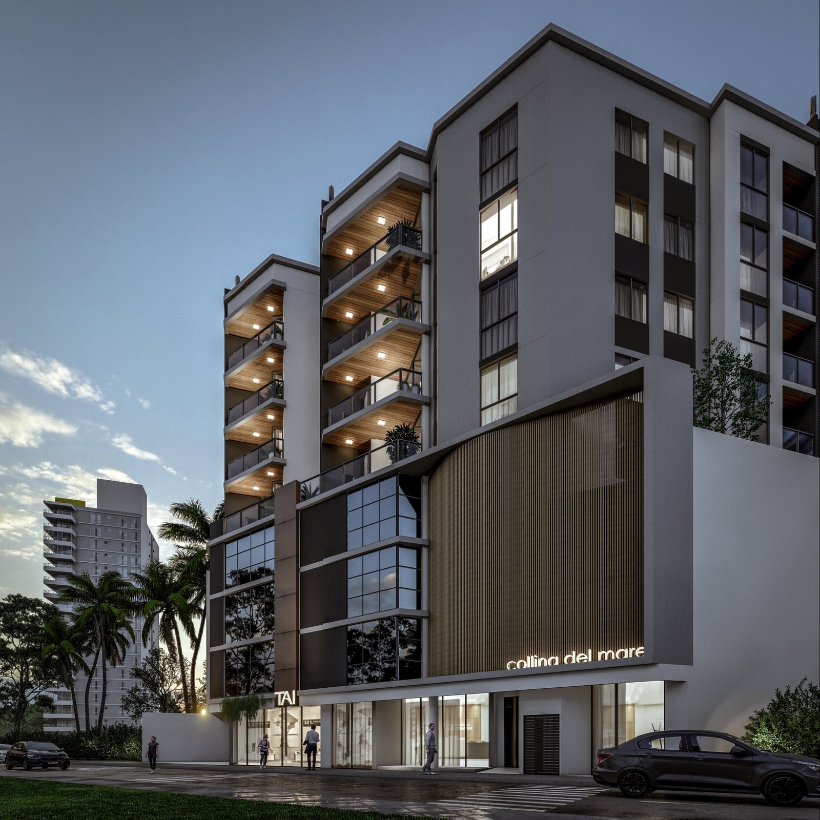 tai-colina-del-mare-fachada-04 Apartamento no Collina del Mare em Balneário Camboriú (SC) | TAI
