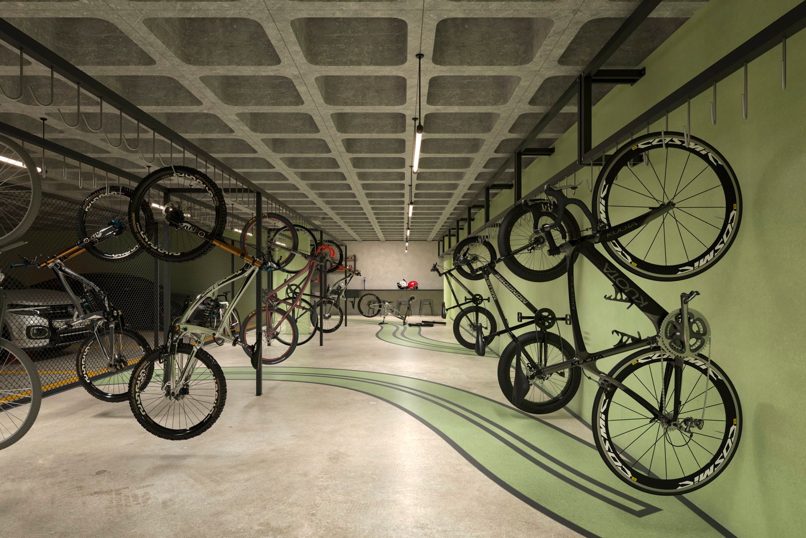 vokkan-valence-bicicletario-01 Apartamento Valence Residence Vivapark Porto Belo (SC) – VOKKAN