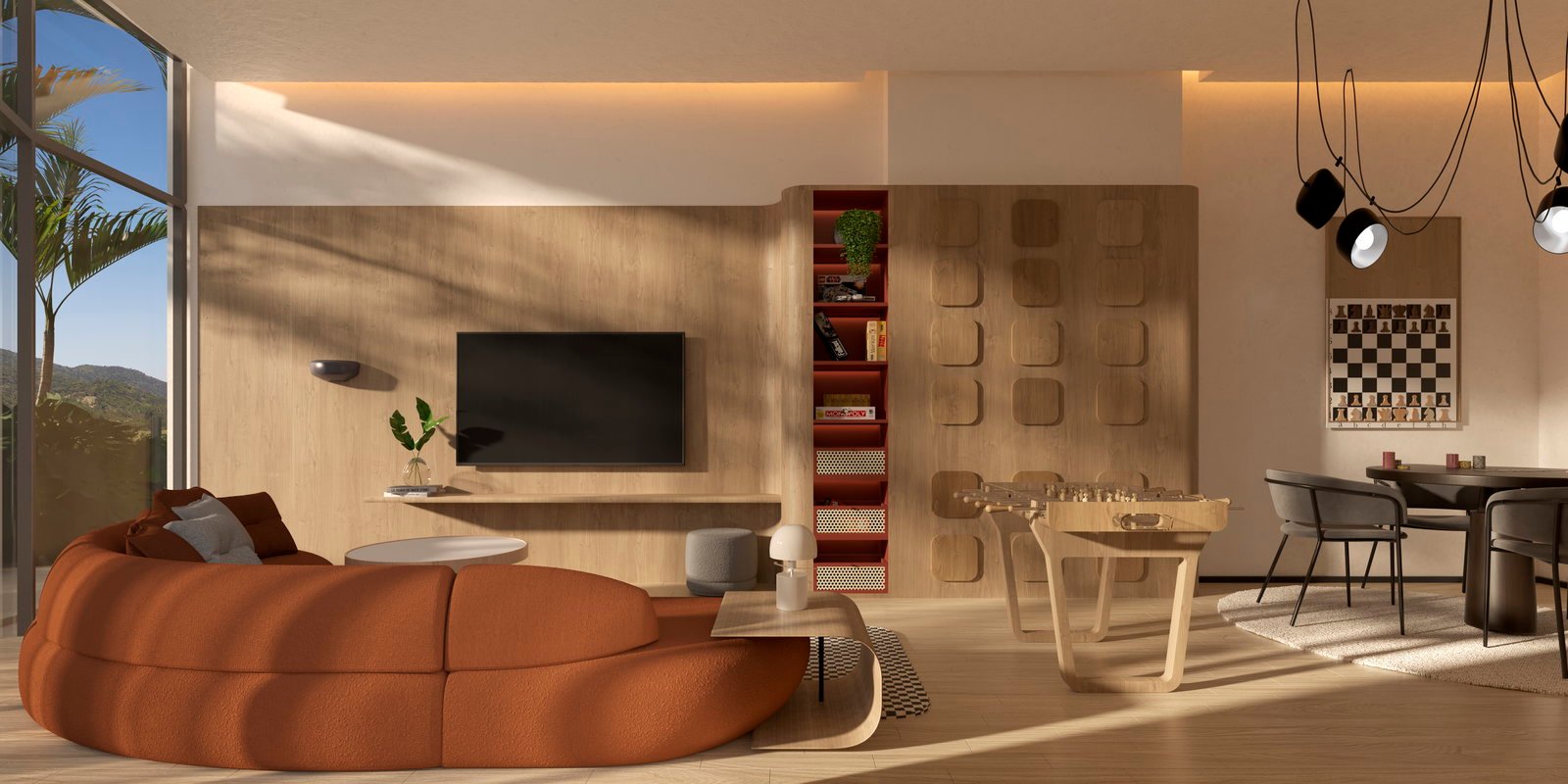 vokkan-valence-espaco-teens-01 Apartamento Valence Residence Vivapark Porto Belo (SC) – VOKKAN
